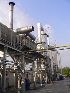 Instalatia de incinerare spate